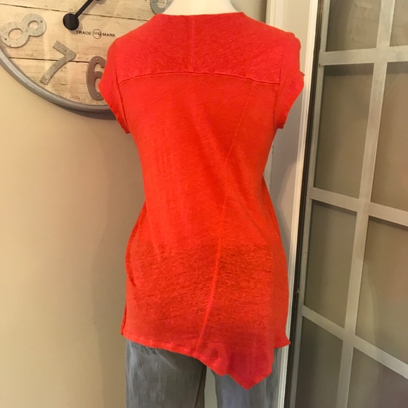 Host pick 🎉 🎈 Anthropology Meadow Rue 100% linen top - Picture 8 of 13